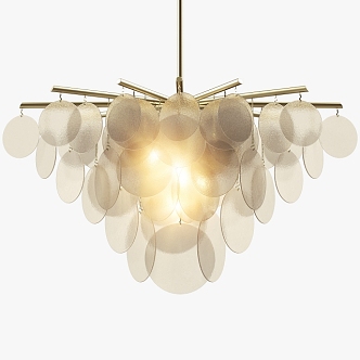 Alien chandelier 3d model