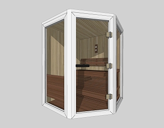 Sauna Room 3d model