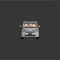 White Toyota MPV With Sunroof Spacious Interior Seats And Modern Design