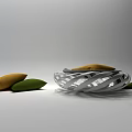 modern cushion leisure seat 3d model