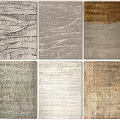Modern Square Rugs For Home Decor With Various Textures And Color Options