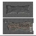 Artistic Distressed Background Wall With Brick Accent Lighting And Graffiti Design