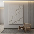 modern decorative painting 3d model