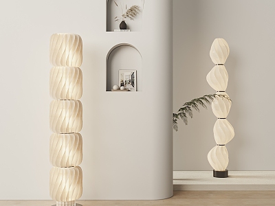 Floor lamp combination model