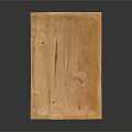 Natural Wooden Cutting Board As Essential Kitchen Cookware For Food Preparation
