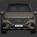 Mercedes Benz Beige SUV With Black Roof Panoramic Sunroof And Modern Design