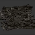 Natural Stacked Wood Stone Pieces Featuring Rustic Texture for Home Decor and Construction