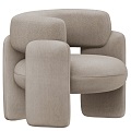 embrace-Quiet Style Leisure Single Chair 18 3d model