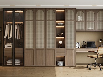 Modern wardrobe 3d model