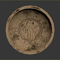Elegant Copper Bowl With Intricate Engraved Patterns For Home Use