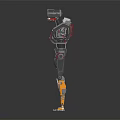Modern Robot Toys 3d model