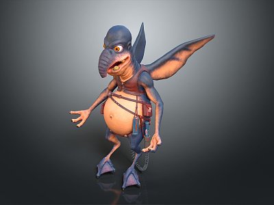 Monster Warrior Alien Monster Alien Monster 3d model