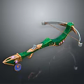 Crossbow Crossbow Crossbow Crossbow Mechanical Crossbow Shift Bow and Arrow Shoot Far Equipment Weapons High-tech Crossbow 3d model