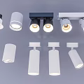 Various Styles of Downlights and Spotlights for Modern Ceiling Lighting Fixtures