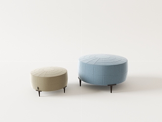 Modern Sofa Stool Low Stool 3d model