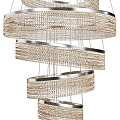 Modern chandelier 3d model