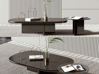 Modern Minotti coffee table 3d model