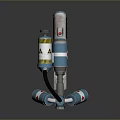 Science Fiction Firearms Next Generation Firearms Science Fiction Game Gun Game Firearms Game Gun Concept Gun Laser Gun 3d model