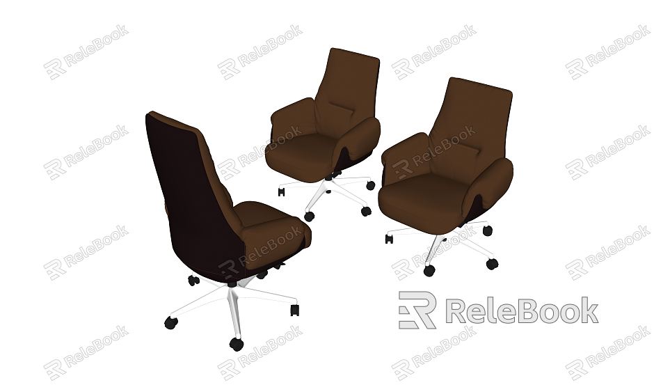 Modern office chair high-end office leather chair in kind model