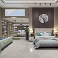 Modern Home Textile Store Terminal Home Textile Store 3d model