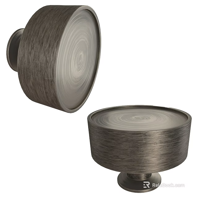 Modern Textured Wall Lamps With Brushed Metal Finish For Home Decor 3d model 