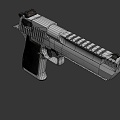 Desert Eagle Pistol 3d model