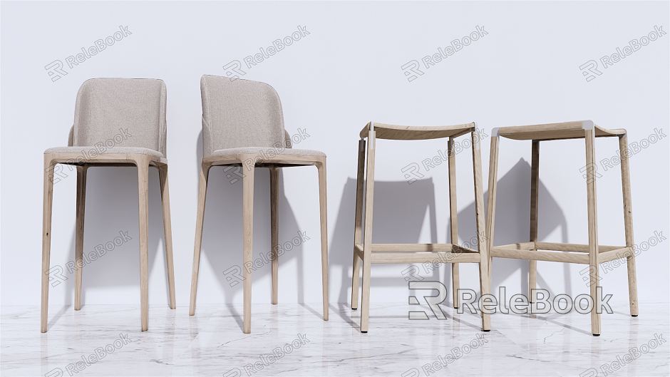 Modern Bar Chair Bar Stool High Stool model