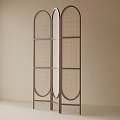 Modern folding screen 3d model