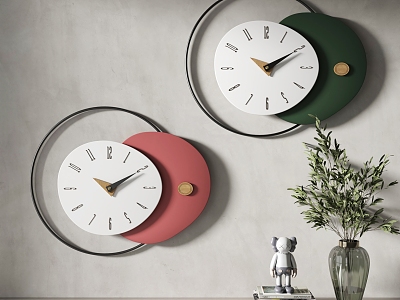 Modern Clock 3d model