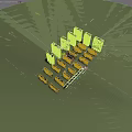 Aerial Planning of Modern Residential Area with High Rise Buildings and Greenery