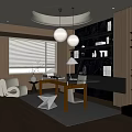 Study 3d model