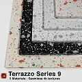 Terrazzo Components With Diverse Colors And Textures For Interior Decoration Projects