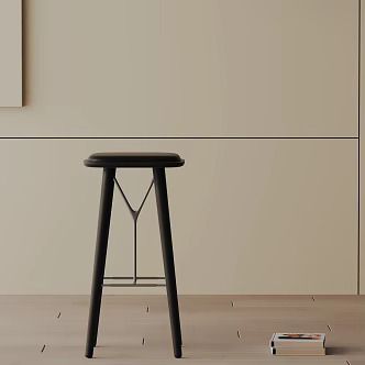 Modern Bar Chair 3d model
