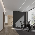 Modern Gym 3d model