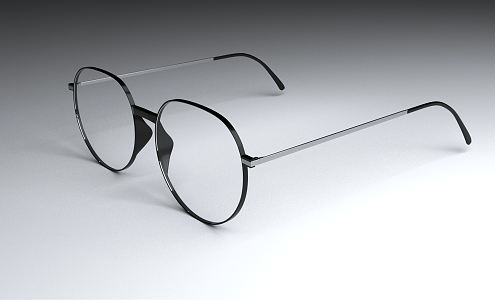 Modern Glasses 3d model