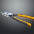 Pipe pliers vise vise bench vise wrench wrench tool hardware tool processing tool furniture 3d model