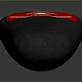 Professional Black Rubber Tool Handle With Ergonomic Design And Red Circular Logo