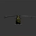 Multi Rotor Aerospace Helicopter with Golden Fuselage and Red Rotor Tips for Space Missions