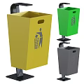 trash can 3d model