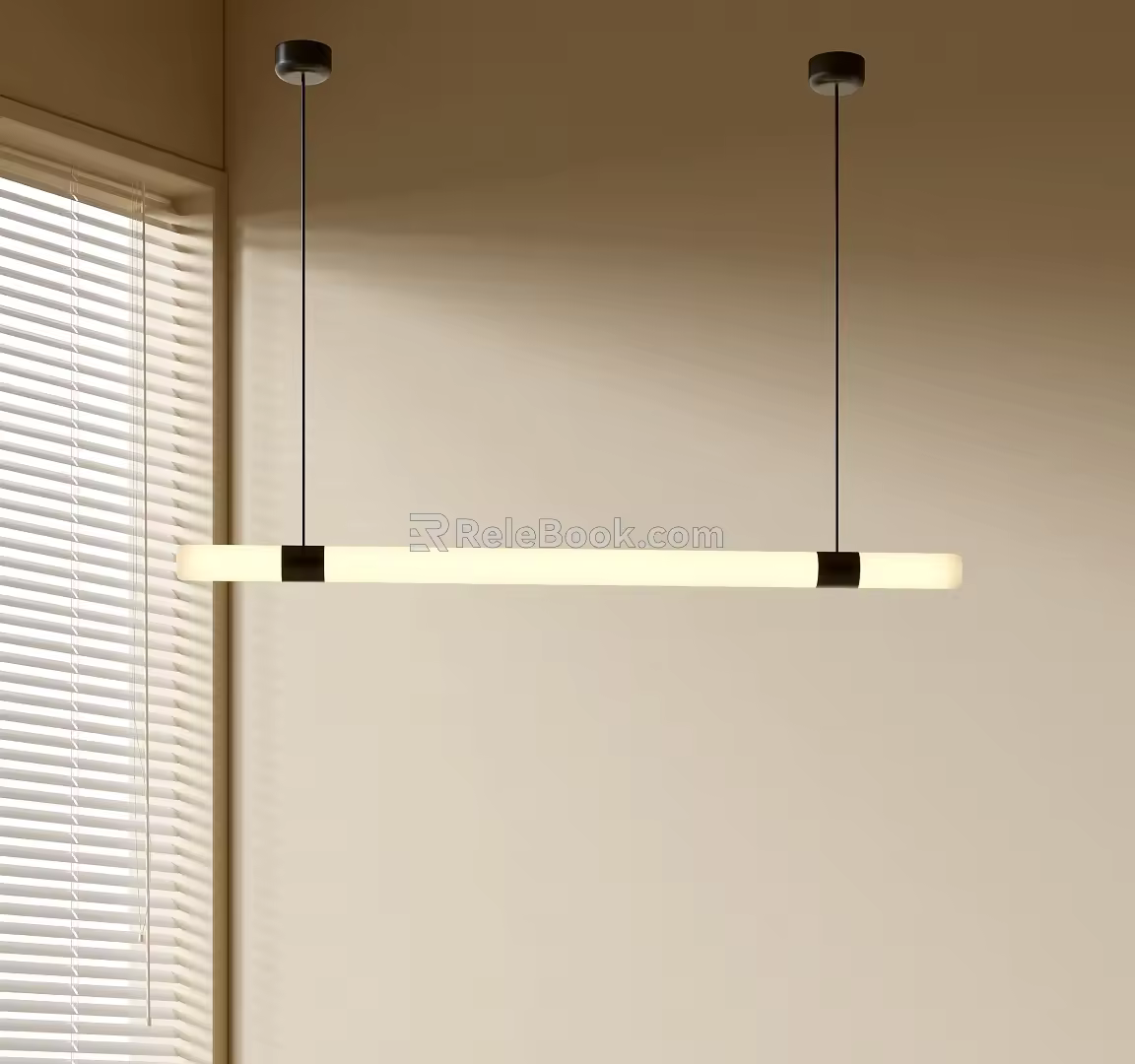 Modern Minimalist Chandelier Nordic Style Chandelier Mediterranean Style Chandelier Study Lamp Combination Dining Room Lamp 3d model