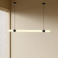 Modern Minimalist Chandelier Nordic Style Chandelier Mediterranean Style Chandelier Study Lamp Combination Dining Room Lamp 3d model