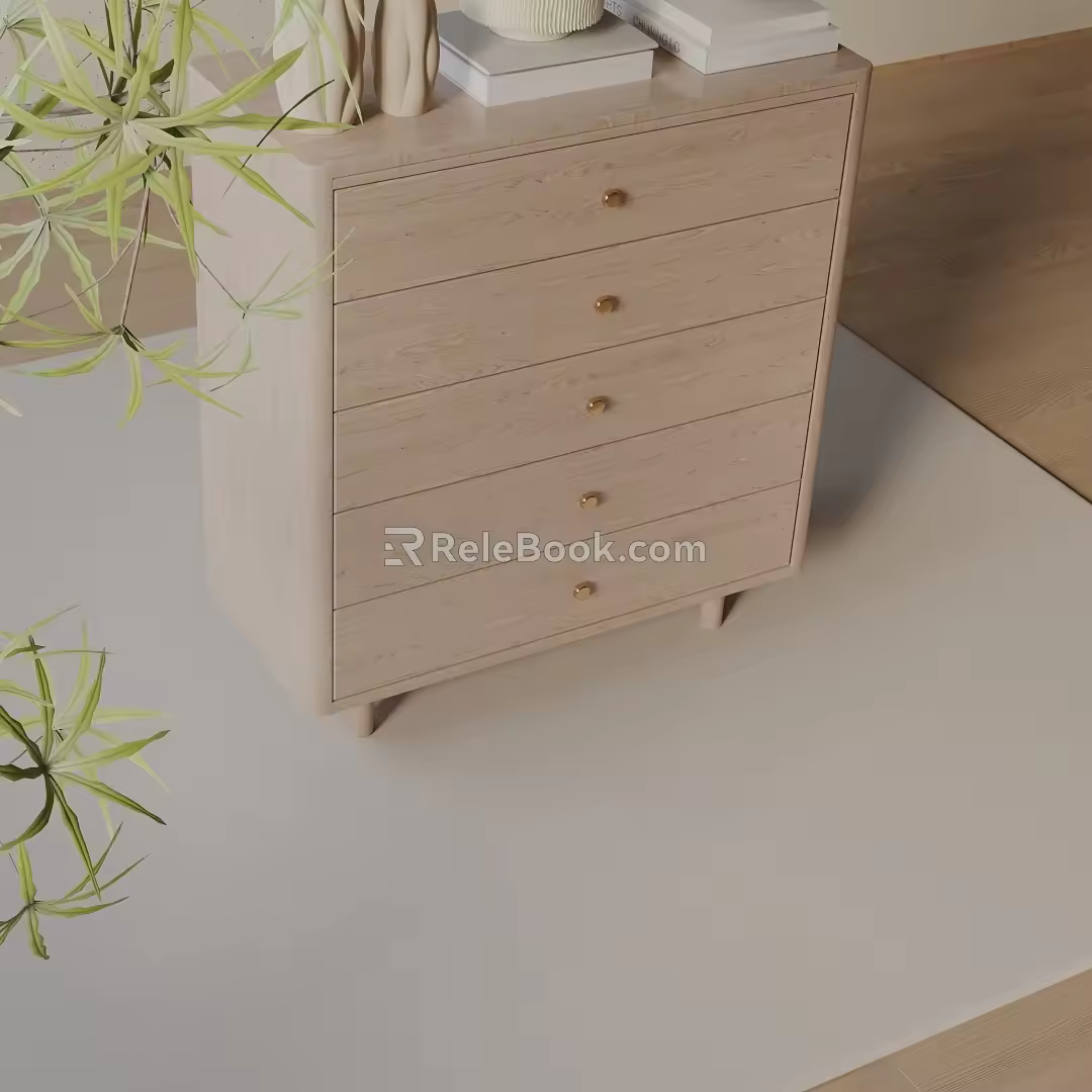 Modern Locker 3d model