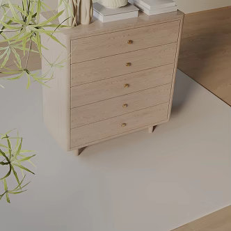 Modern Locker 3d model
