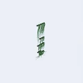 Green Ivy Hanging Decorative Ornament Set With Shelf And Cascading Vines