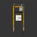 Crane toy crane container crane large crane 3d model