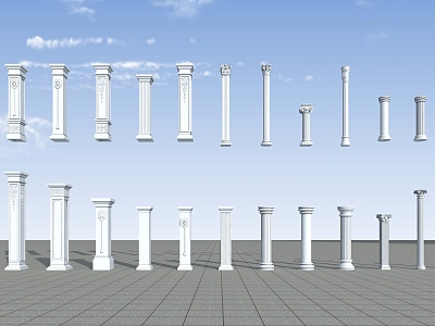 European Roman Column model