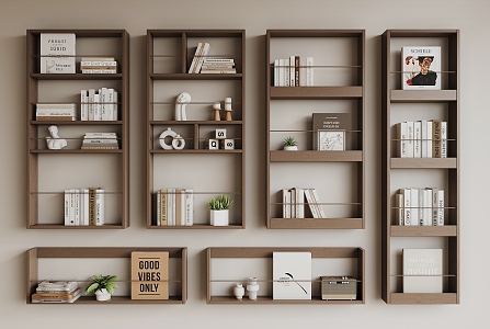 Modern Wall Shelf Wall Shelf 3d model