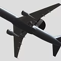 US Air Force Fighter Jet With Radar Dome Tail Number ED And American Flag Emblem