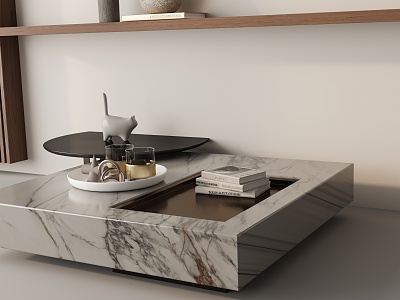 Modern coffee table model