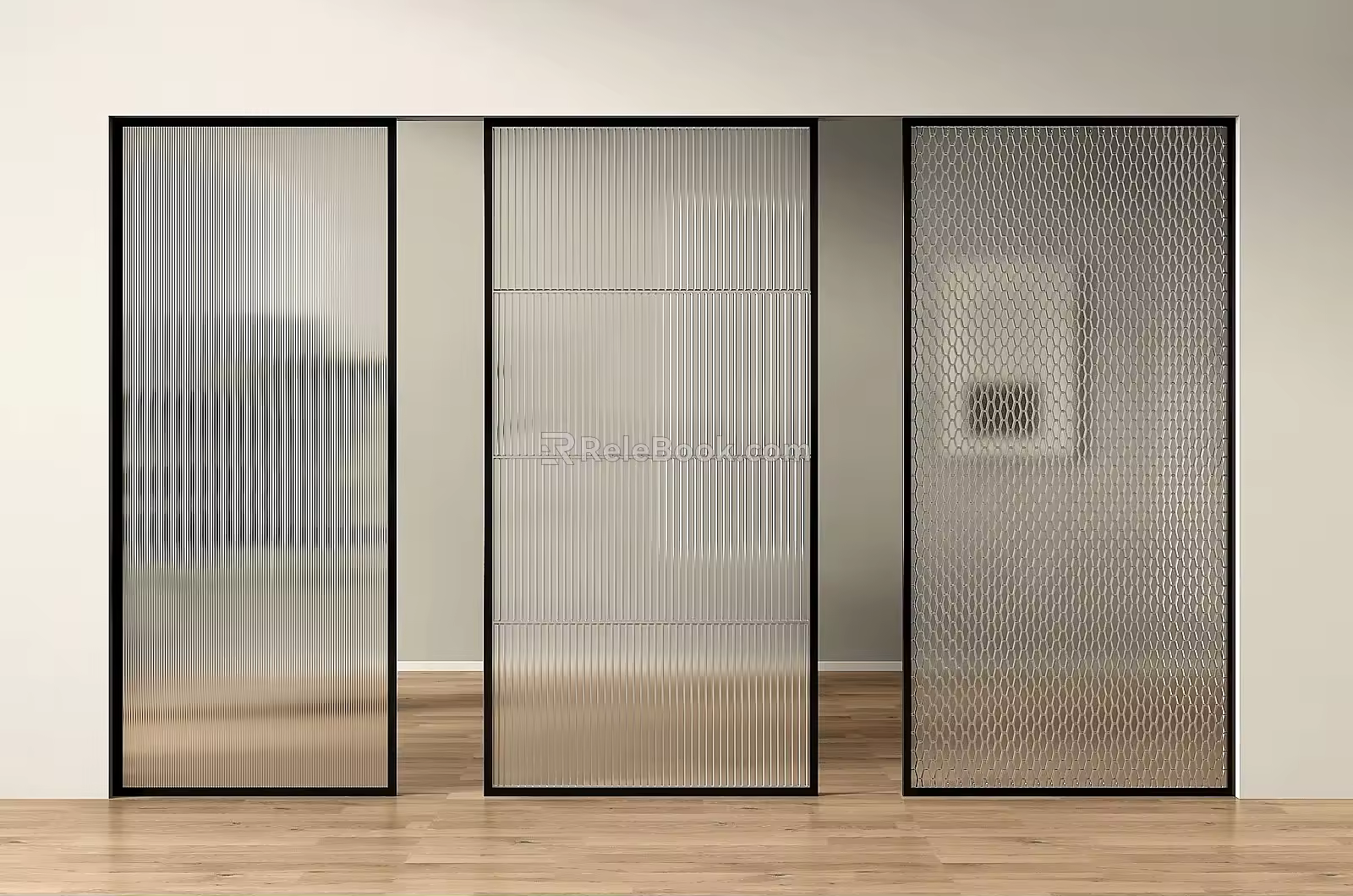 glass partition bathroom partition changhong glass partition wall oil sand glass partition living room partition screen partition restaurant partition 3d model